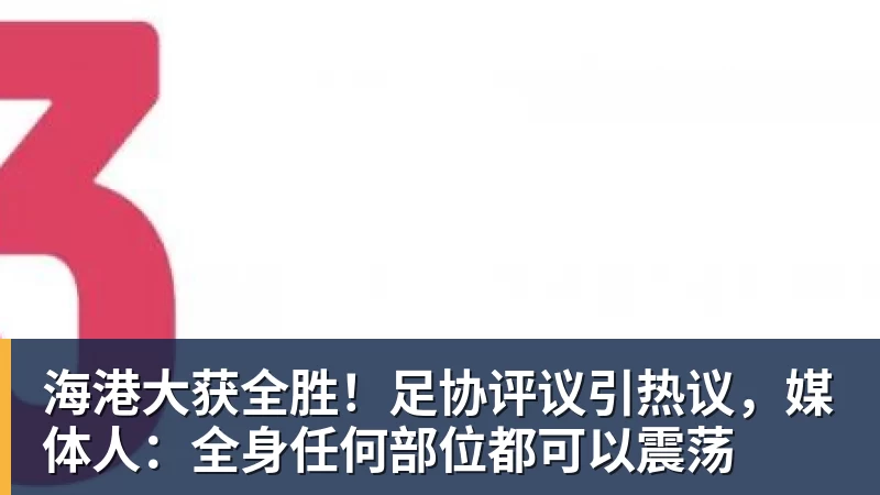 九游体育海港大获全胜！足协评议引热议，媒体人：全身任何部位都可以震荡
